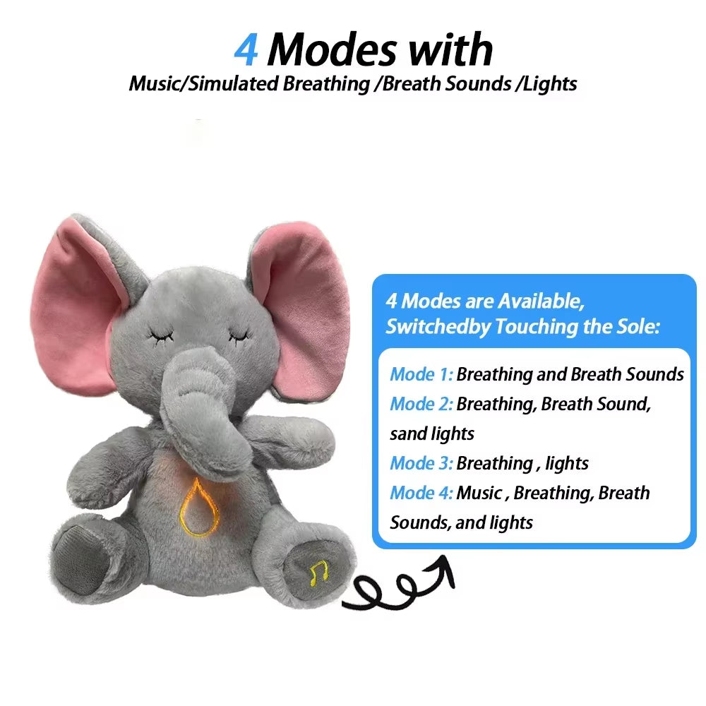 Snore-ific Elephant Buddy: The Premier Sleep Companion for Young Children