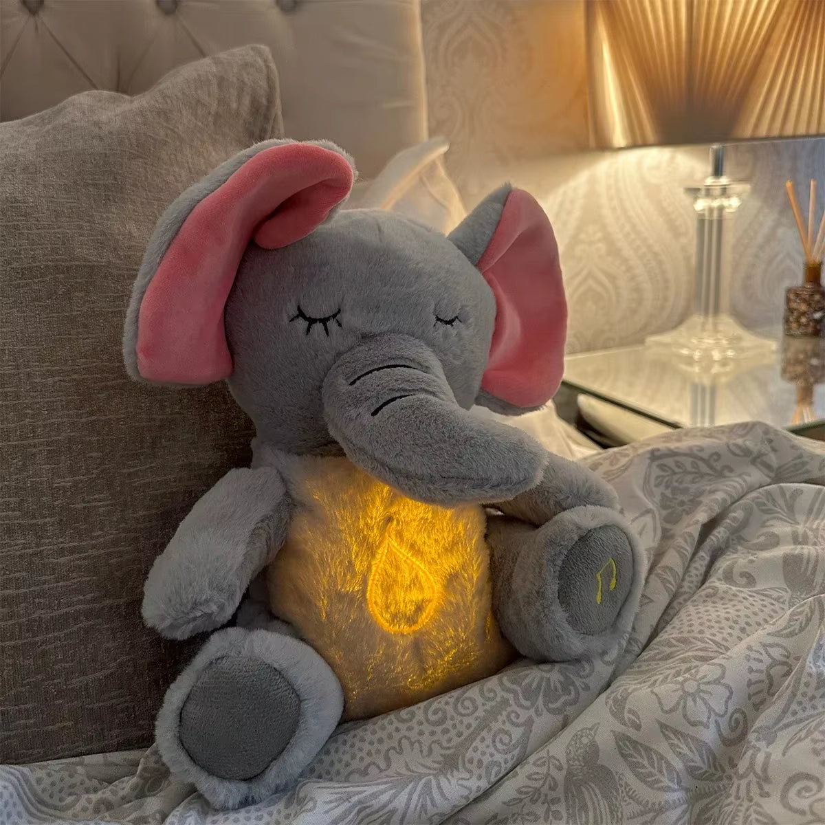 Snore-ific Elephant Buddy: The Premier Sleep Companion for Young Children