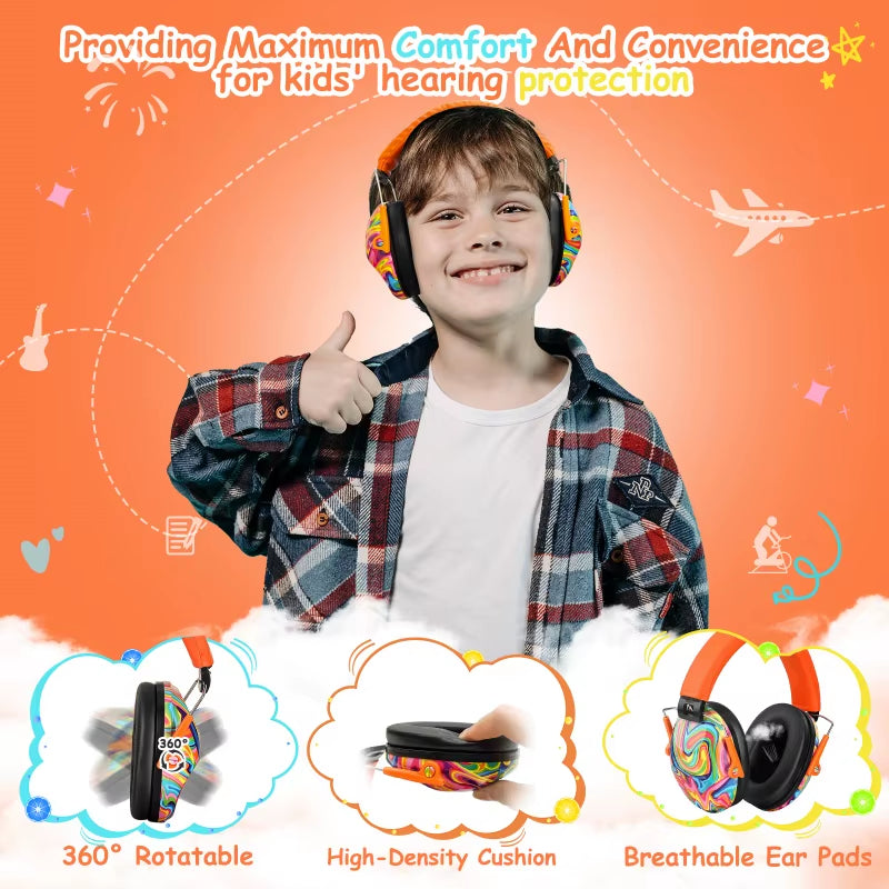 Kiddo Muffle-Makers: The Ultimate Sound-Squashers for Tiny Ears, Perfect for Snoozing, Reading, and Hiding from Loud Noises!