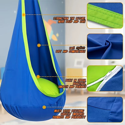 Glow-in-the-Dark Multi-Mode Swing: 16 Color Options for Endless Fun
