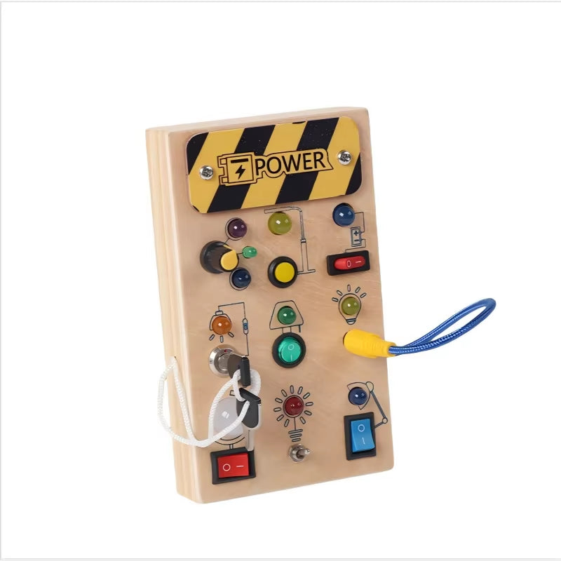 Montessori Mayhem: The Ultimate Wooden Fidget Fiesta for Tiny Hands and Big Giggles!